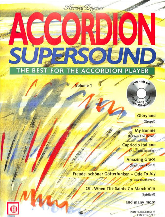 Accordion Supersound vol. 1 - Noten für Akkordeon ( + CD)