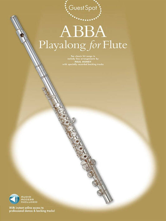 ABBA Playalong for Flute - Flöte Noten (Musiknoten]