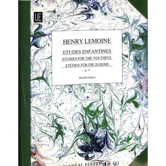 Lemoine, Antoine Henry - Études enfantines op. 37 - Noten für Klavier 161