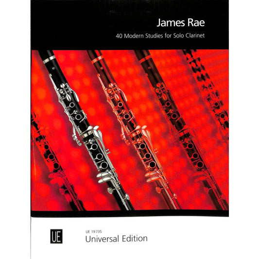 James Rae: 40 modern Studies in Rhythm and Interpretation - Noten für Klarinette