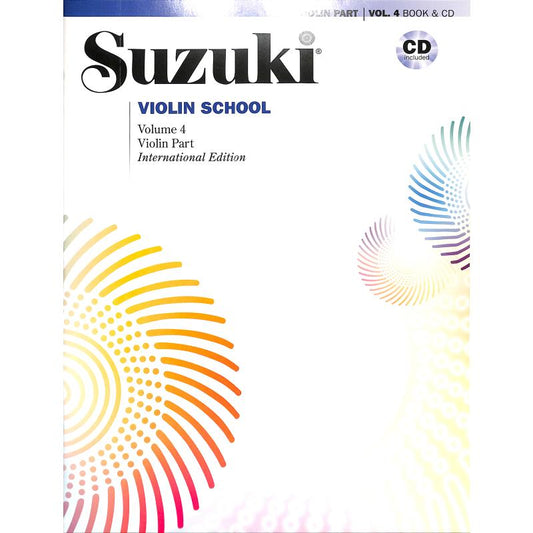 Suzuki Violin School vol. 4 - Noten für Violine (+CD)