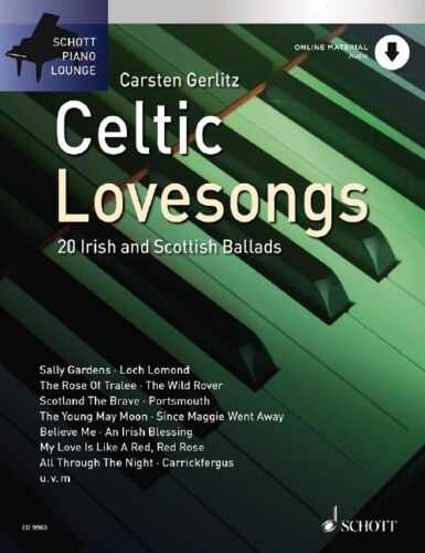 Celtic Lovesongs - 20 irische und schottische Balladen - Klaviernoten